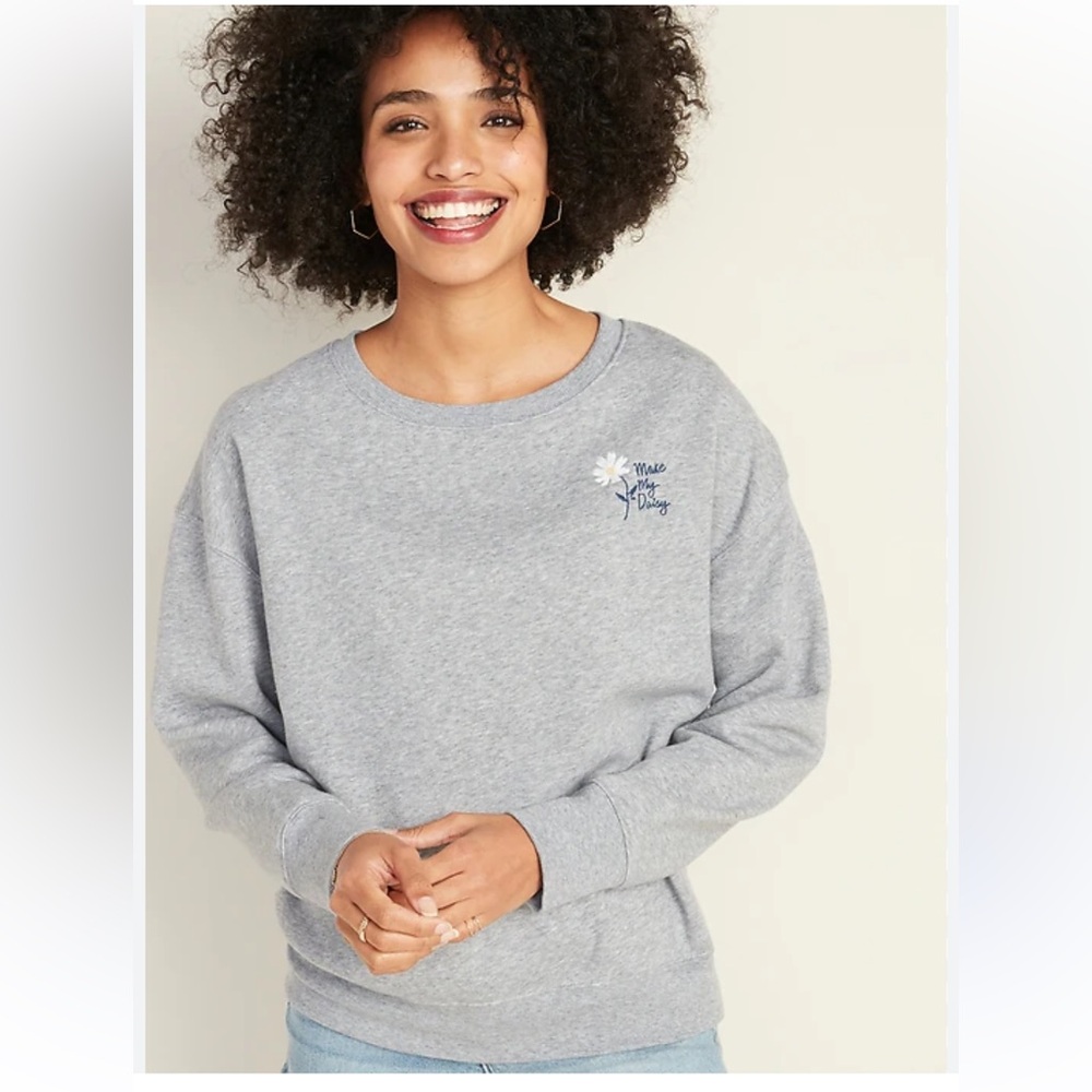 Old Navy Gray Sweatshirt